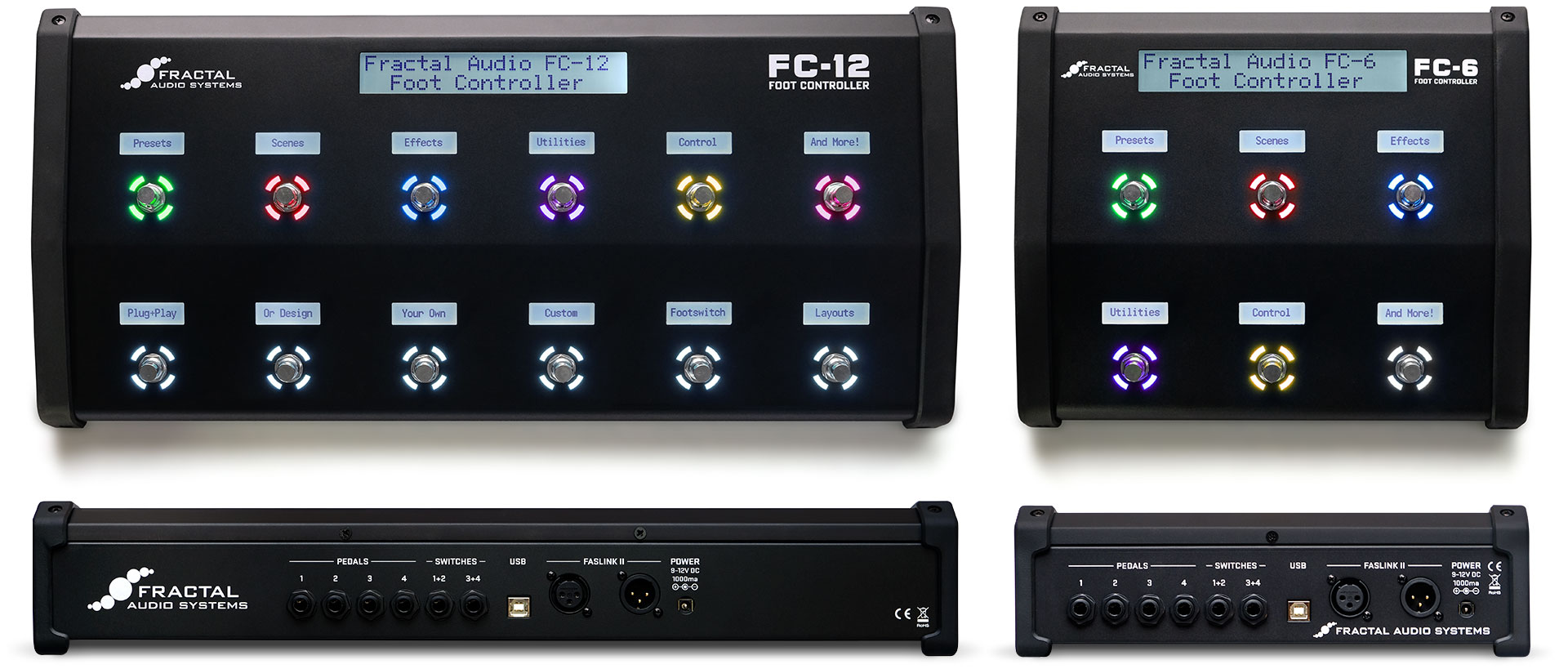 Fractal Audio FC6 + FC12