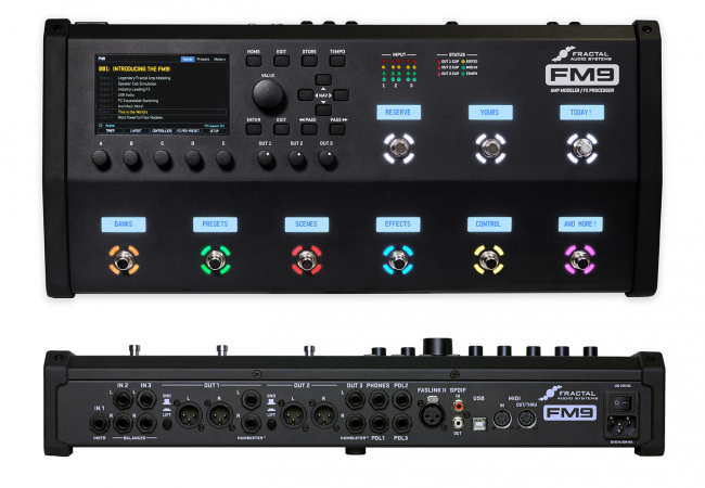 FM9 - новый напольный процессор от Fractal Audio